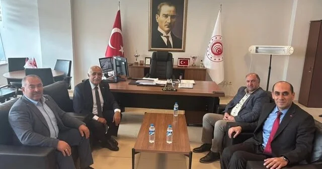 AK Parti Çıldır teşkilatından Gümrük Müdürü Oğul a hayırlı olsun ziyareti Ardahan Haberleri Habertürk Yerel Haberler