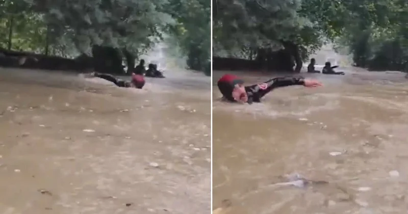 İstanbul un lüks semtinde korkutan manzara