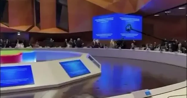 Bakan Fidan dan CICA Zirvesi nde Herzog protestosu: Salonu terk etti
