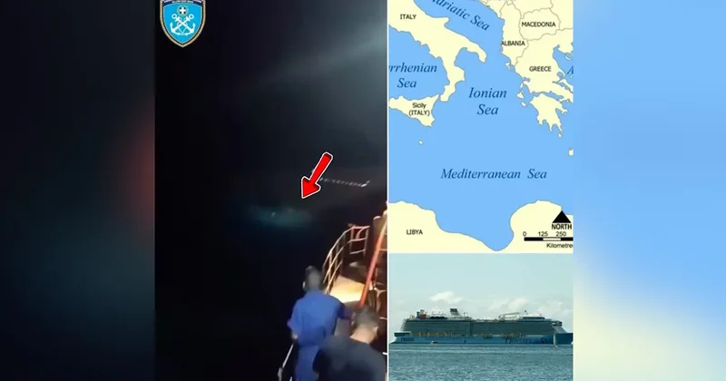 Yunanistan dayken gemiden denize atladı: 44 yaşındaki kadın 20 saat sonra bulundu!