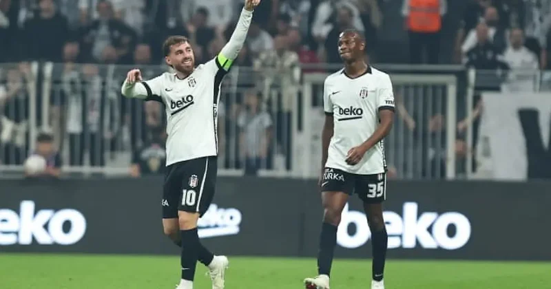 Süper Lig de haftanın golü Beşiktaş Kocaelispor maçından...