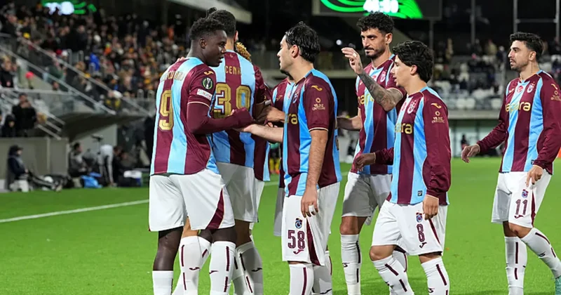 Trabzonspor un Avrupa da galibiyet hasreti sona erdi