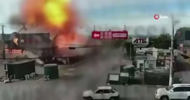 Rusya, Odessa da süpermarketi vurdu