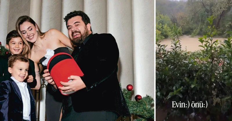 Evinin önü göle döndü: Sağanak nedeniyle çekimleri iptal etti Sözcü Gazetesi
