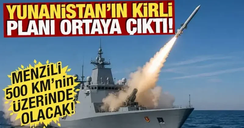 Yunanistan ın kirli planı ortaya çıktı! İsrail ile ortak üretecekler