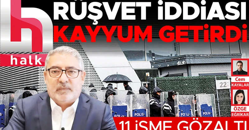 Halk TV’ye kayyum: Patrona rüşvet suçlaması