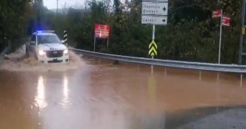 Beykoz da köprü çöktü: Şile de dere taştı! Sözcü Gazetesi
