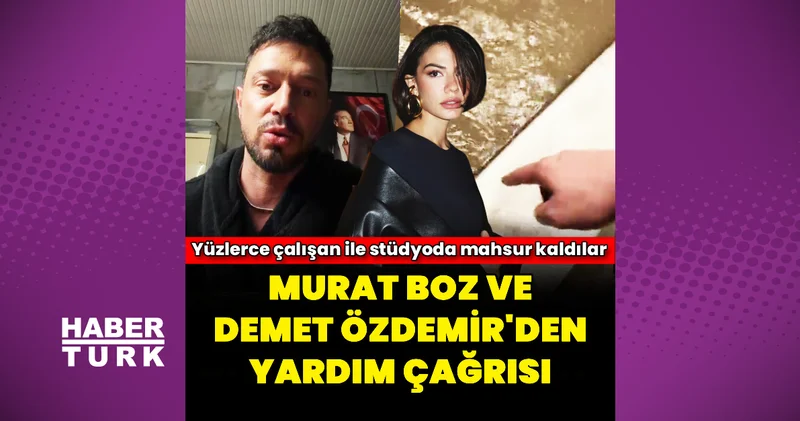 Murat Boz dan yardım çağrısı! Ünlü şarkıcı Murat Boz stüdyoda mahsur kaldı Son Dakika Magazin Haberleri