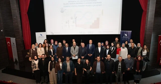 Matematik eğitiminde ölçme ve değerlendirme yaklaşımları ele alındı Düzce Haber Habertürk Yerel Haberler