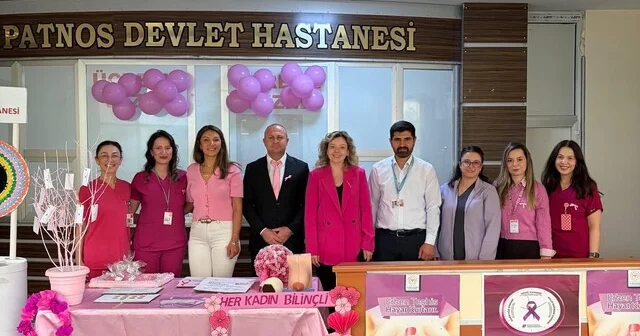 Patnos Devlet Hastanesi nde farkındalık etkinliği Ağrı Haber Habertürk Yerel Haberler