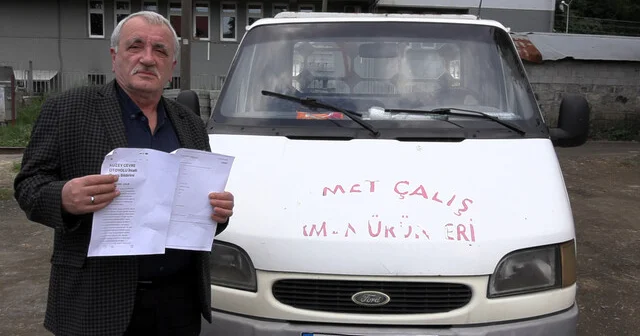 Trabzon dışına hiç çıkarmadığı kamyonetine İstanbul da geçiş ihlali cezası geldi Trabzon Son Dakika Haberleri Habertürk Yerel Haberler