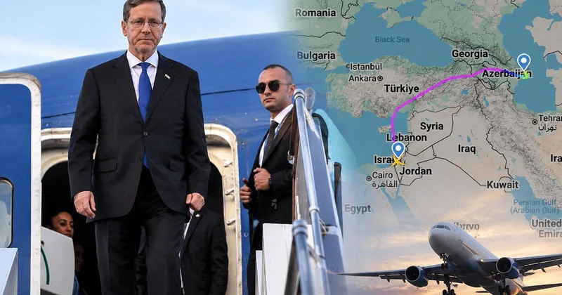 Uçağın adı da dikkat çekici! İsrail Cumhurbaşkanı nın Türk hava sahasından nasıl geçtiği ortaya çıktı
