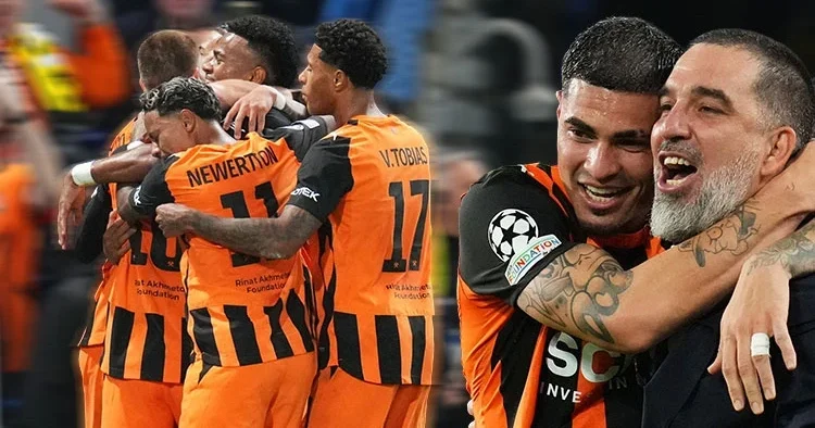 Shakhtar Donetsk 3 1 AEK (UEFA Şampiyonlar Ligi) Arda Turan...