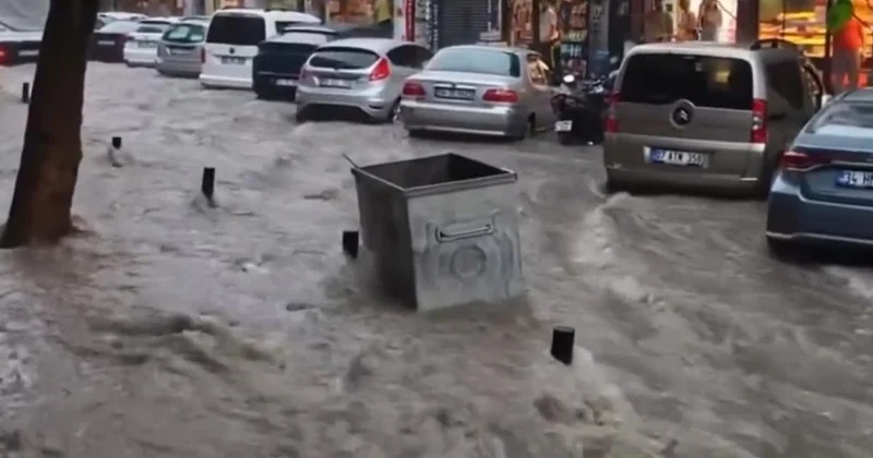 Selin vurduğu İstanbul da günün en ilginç görüntüsü