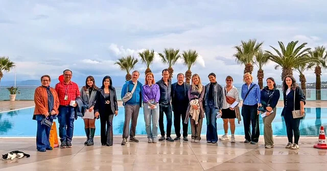 Çeşme nin termal zenginliği İskandinav gazetecilere tanıtıldı İzmir Son Dakika Haberleri Habertürk Yerel Haberler