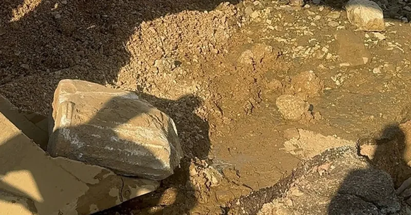 Yer: Erdek! Altyapı çalışmaları sırasında arkeolojik kalıntılar bulundu