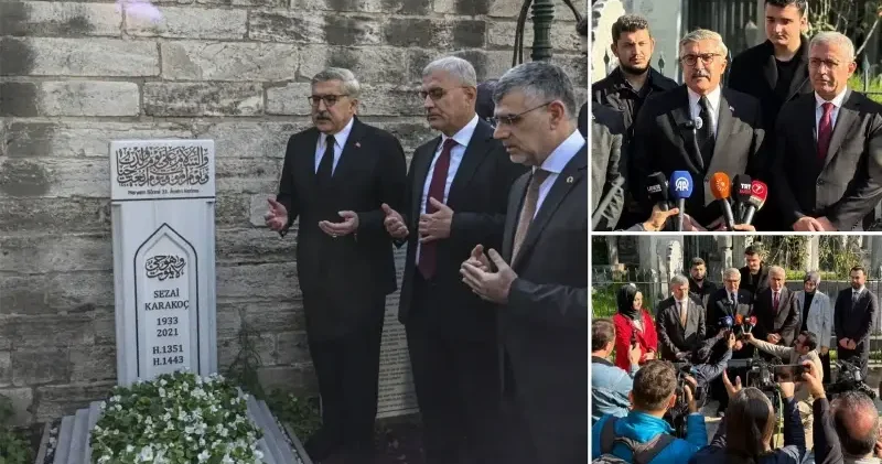 AK Parti Kültür ve Sanat Politikaları Başkanlığından Sezai Karakoç’un ölüm yıldönümünde kabrine ziyaret Gündem Haberleri