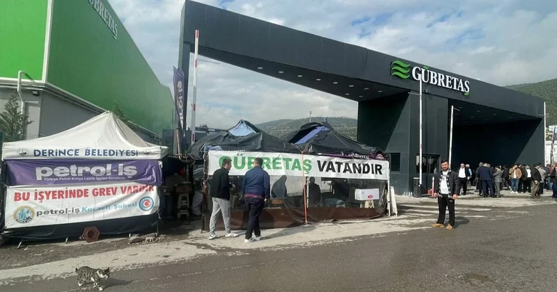 İşçiler grevdeyken Gübretaş’ın ortağı kanal aldı Sözcü Gazetesi