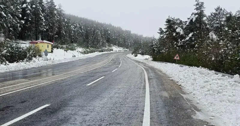 Kardan kapanan Ordu Sivas kara yolu açıldı