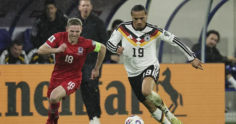 Leroy Sane, milli takımda göz doldurdu! Nagelsmann dan övgü...