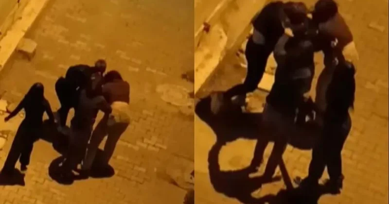 İki genç kız sokak ortasında saç saça birbirine girdi Sözcü Gazetesi