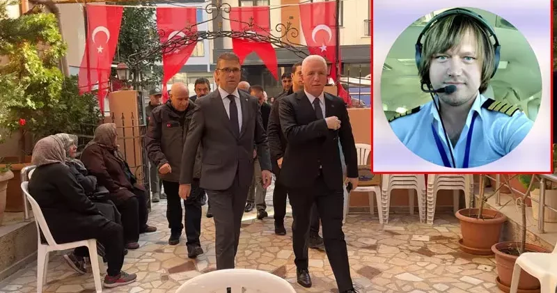 İstanbul Valisi Gül den, şehit Pilot Hasan Bahar ın yakınlarına başsağlığı ziyareti