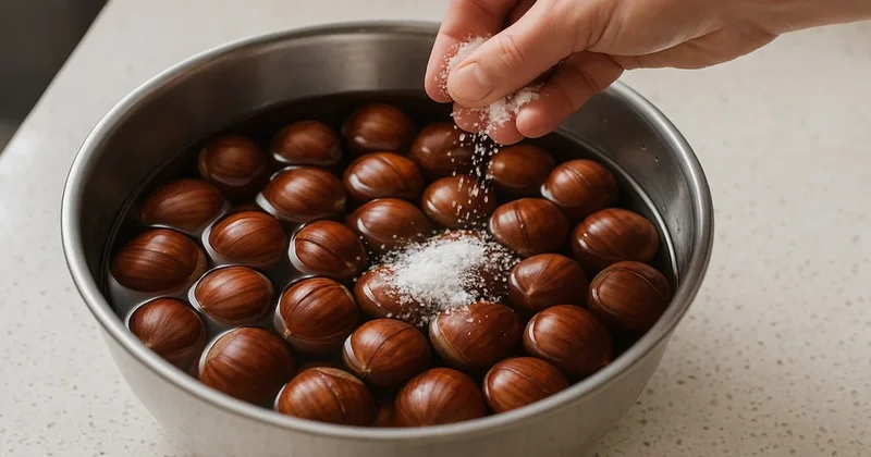 İşte bu yüzden kestaneyi tuzla suda bekletmek gerekiyor Sözcü Gazetesi