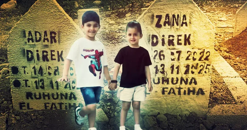 Yok böyle acı... Biri 3, diğeri 4 yaşındaydı, yan yana gömüldüler
