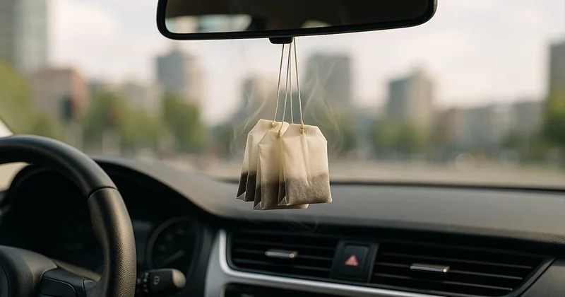 Aracınıza poşet çay asın ve mucizeyi görün Sözcü Gazetesi