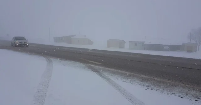 Kızıldağ da kar etkili oldu Erzincan Haberleri