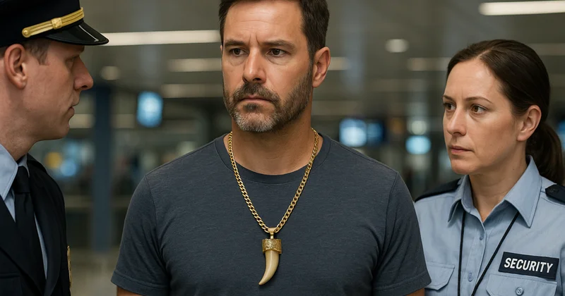 Havalimanına bu kolye ile girmek kesinlikle yasak! Devlet hazinesine devredildi Sözcü Gazetesi