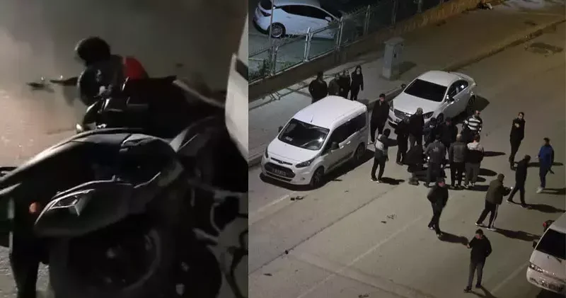 Hafif ticari araç ile çarpışan motosikletin sürücüsü yaralandı