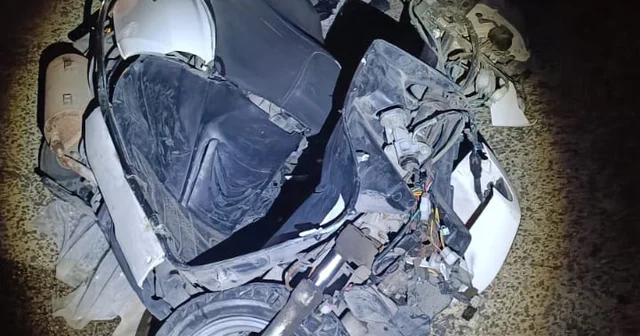 Edirne de refüje çarpıp, devrilen motosikletin sürücüsü ağır yaralandı Edirne Haberleri