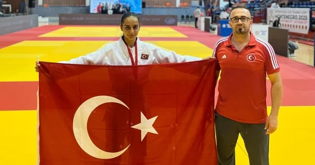 Judo yapamazsın dediler, Balkan Şampiyonası ndan madalyayla döndü Diyarbakır Haberleri