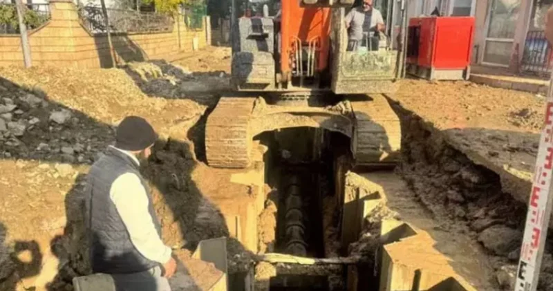 Altyapı çalışması yapılıyordu: Altından bin yıllık tarih çıktı