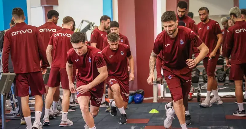 Trabzonspor kuvvet çalıştı