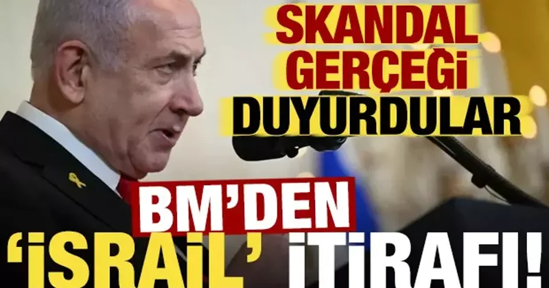 Son dakika haberi: BM den flaş İsrail çıkışı: Yardım blokajını itiraf ettiler!