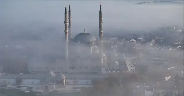 Selimiye Camii sise gömüldü VİDEO İZLE