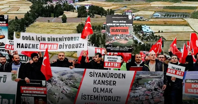 Tokat ta altın madeni projesine yürütmeyi durdurma kararı