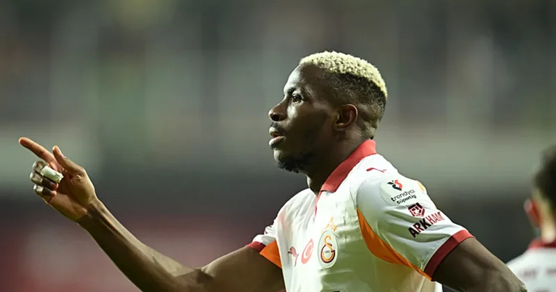Galatasaray da rekorlar artık Victor Osimhen in!