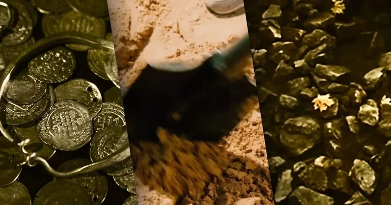 Yüzyıllardır kimselere yar olmayan hazine gün yüzüne çıktı Sözcü Gazetesi