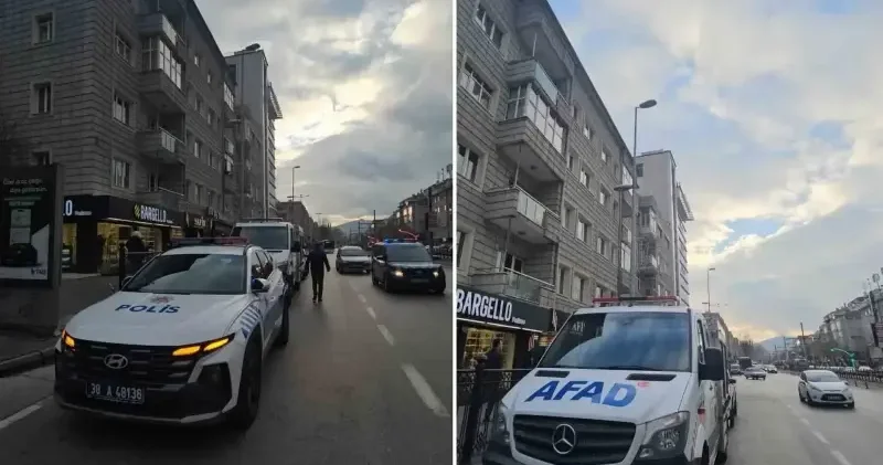 Kolondan ses geliyor ihbarı ekipleri alarma geçirdi Kayseri Haberleri