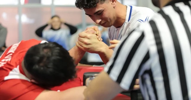 Muğla okul sporları gençler bilek güreşi il birinciliği Menteşe de tamamlandı Muğla Haberleri