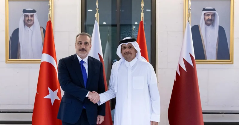 Bakan Fidan, Katar Başbakanı Al Sani ile görüştü
