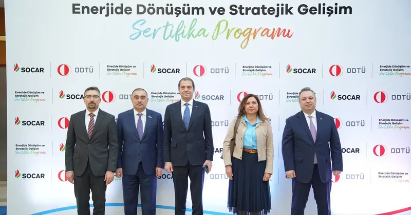 SOCAR Türkiye ve ODTÜ iş birliğiyle yeni bir gelişim programı başlıyor