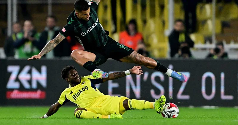 Fenerbahçe maçında işler bir anda değişti