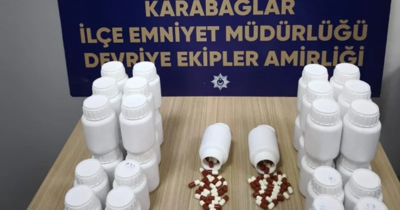 2 binden fazla uyuşturucu hapla yakalandılar