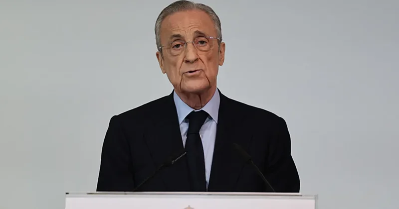 Real Madrid Başkanı Perez den hakem eleştirisi!