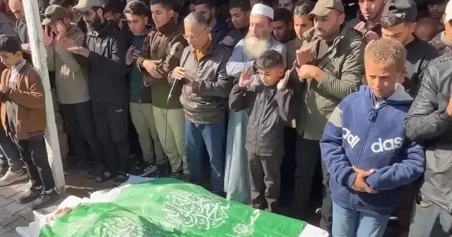 İsrail in katlettiği 4 Filistinliye veda edildi VİDEO İZLE