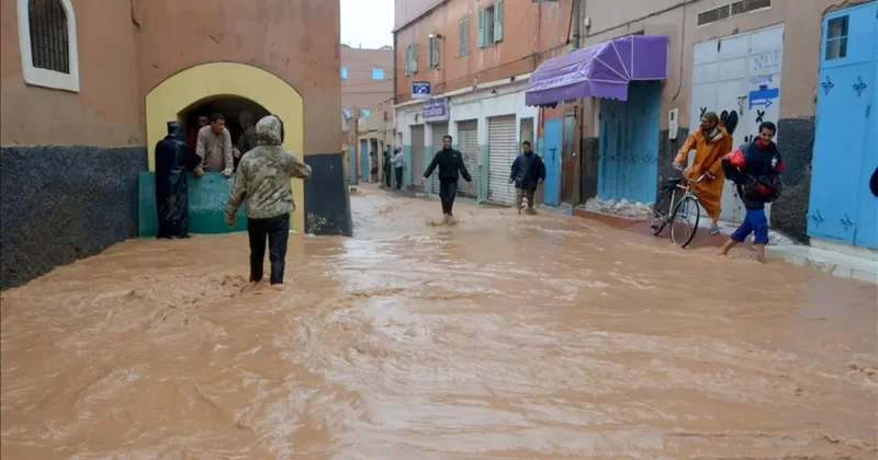 Fas ta sel felaketi: Çok sayıda kişi can verdi